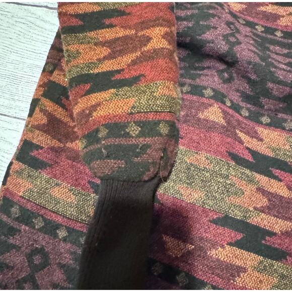 BB Dakota by Steve Madden Cabin Fever Aztec Print Geo Jacket NWT - Picture 7 of 8